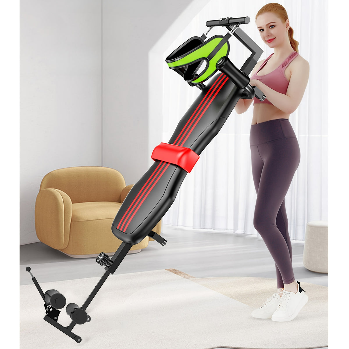 Portable Stretching Machine adjustable home fitness stretcher