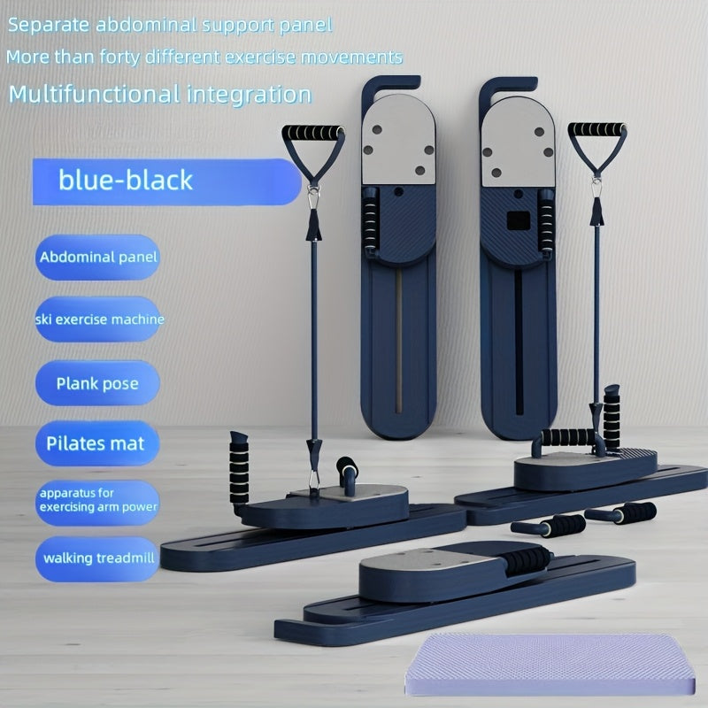 Pilates Ski Machine full body core workout board for home