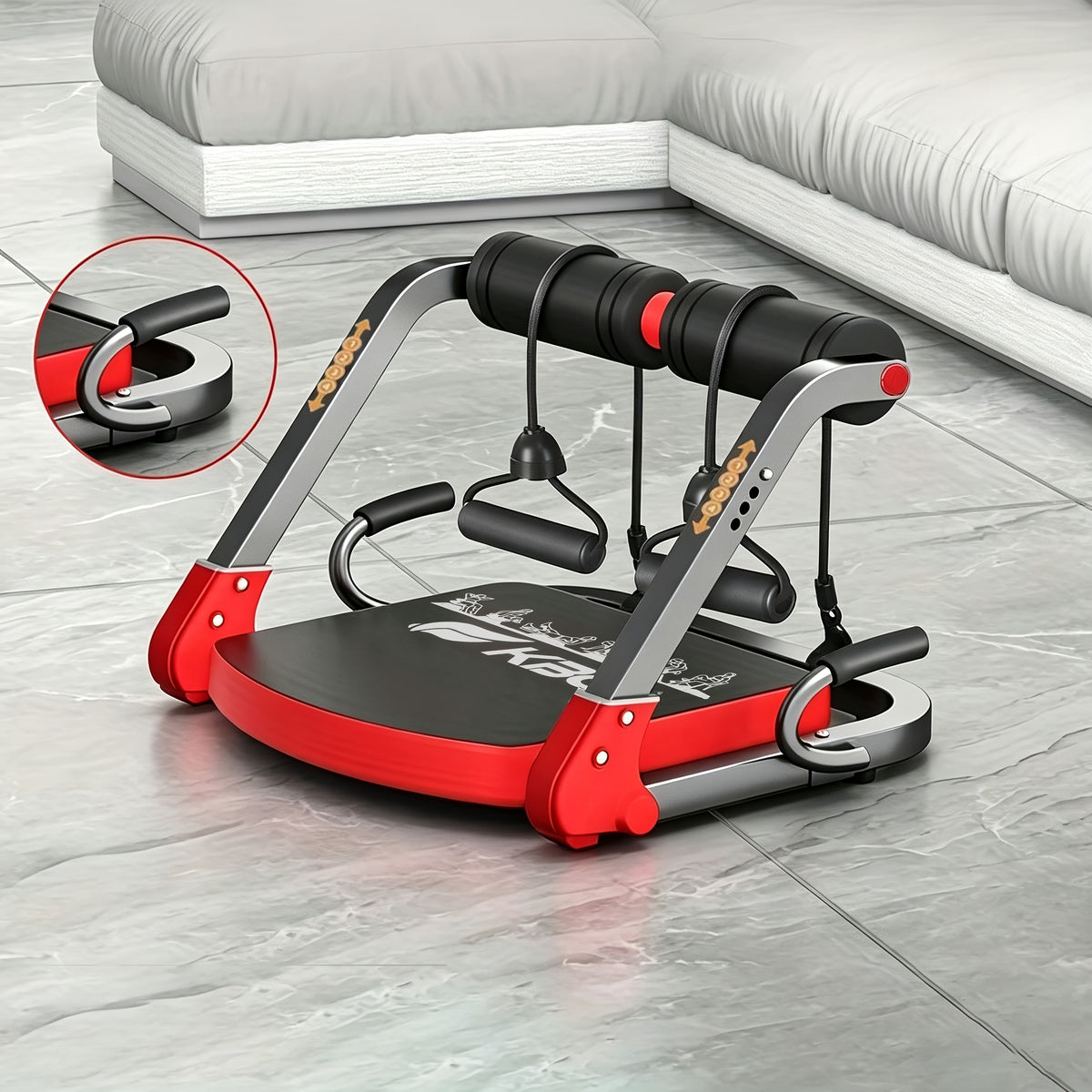 6-in-1 Abdominal Exerciser multifunctional home fitness machine