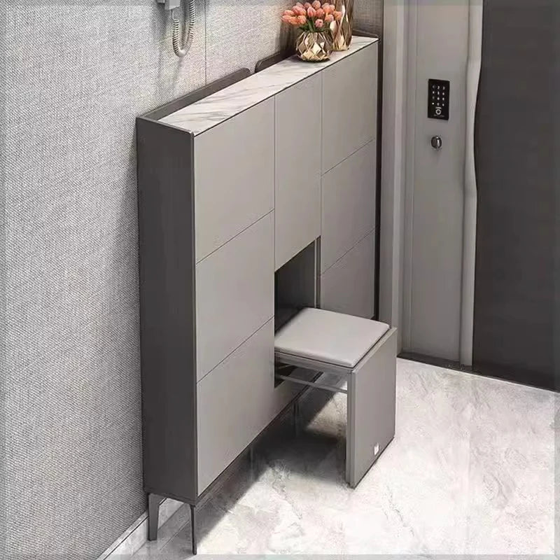 Modern Shoe Storage Cabinet for organized entryway
