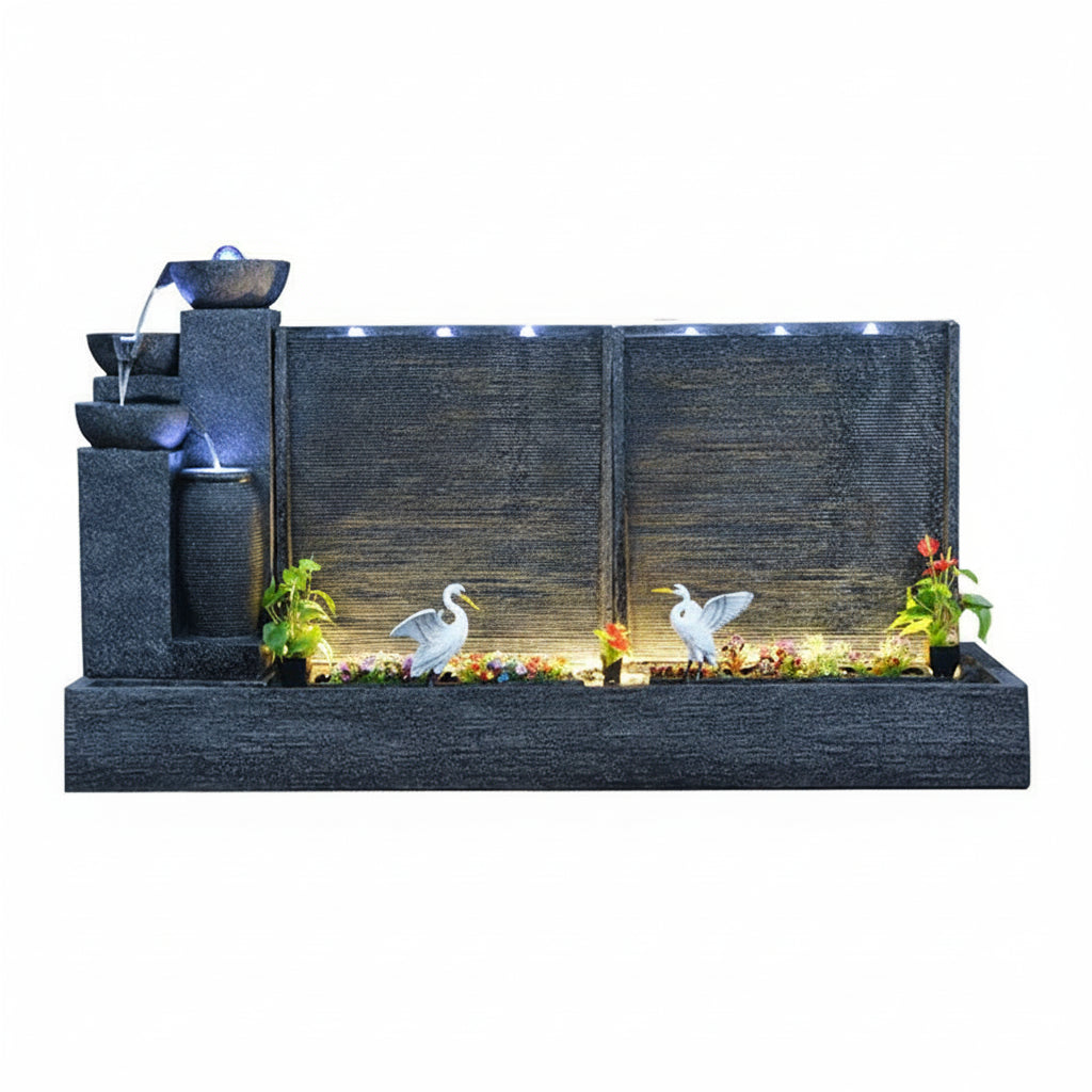 Outdoor Fish Pond Fountain water bowl decor