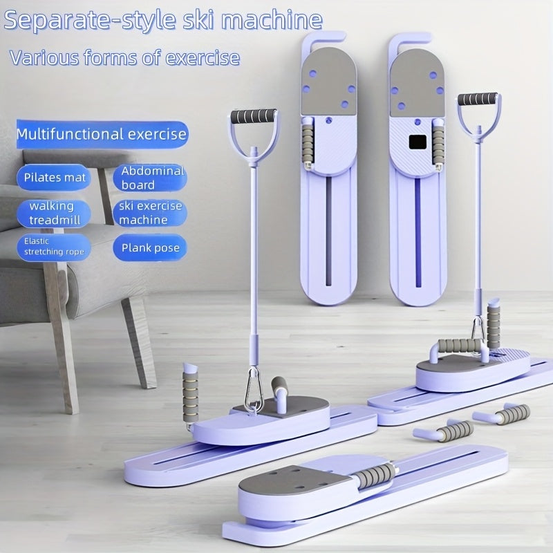 Pilates Ski Machine full body core workout board for home