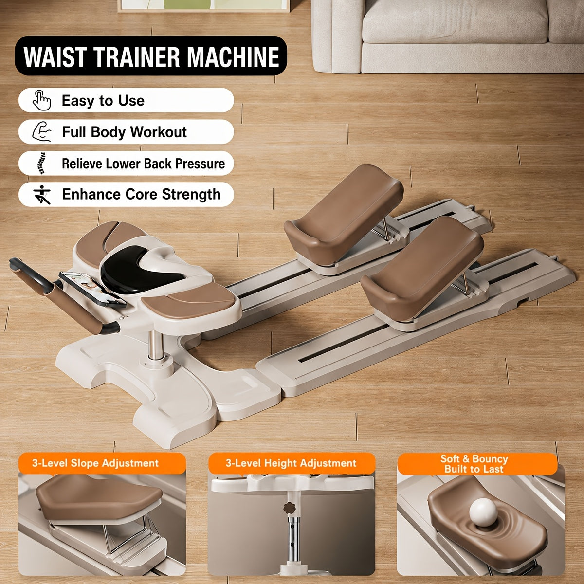 Home Core Trainer adjustable knee roller exercise machine