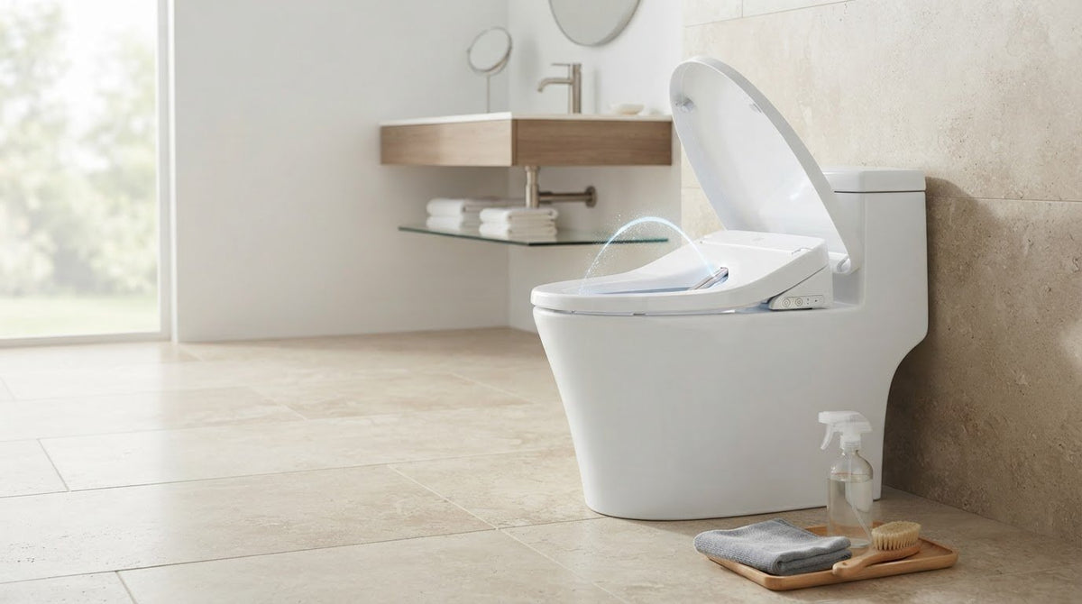 Self-Cleaning Toilet Seat: A Gentle Care Guide