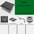 Black Stainless Steel Kitchen Sink hidden design with tap