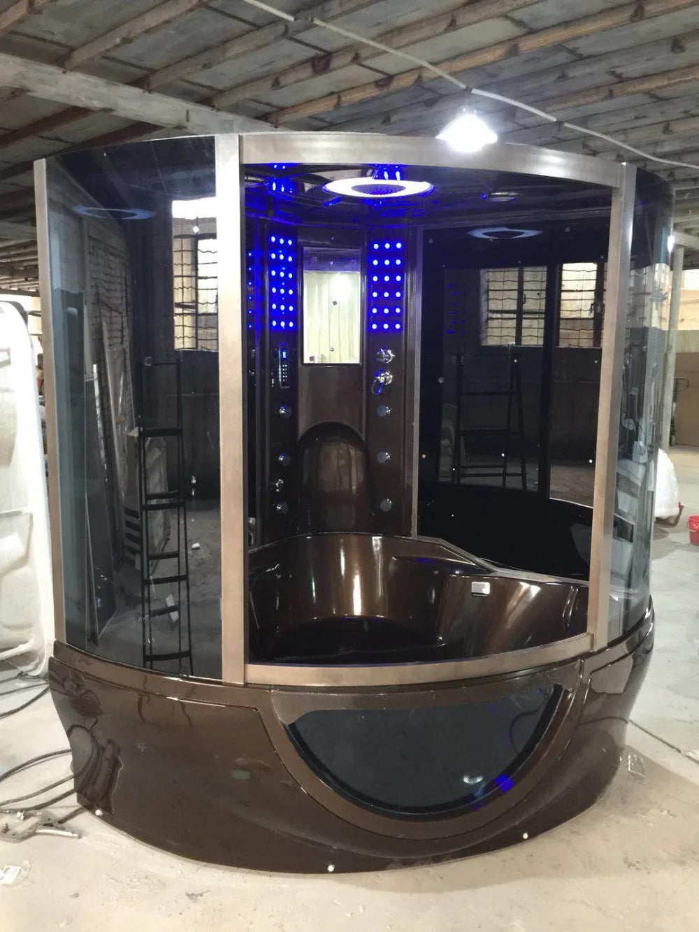 Steam Sauna Shower with built-in TV and Wi-Fi