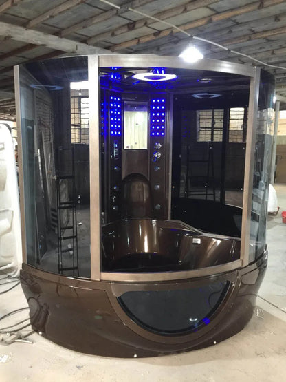 Steam Sauna Shower with built-in TV and Wi-Fi