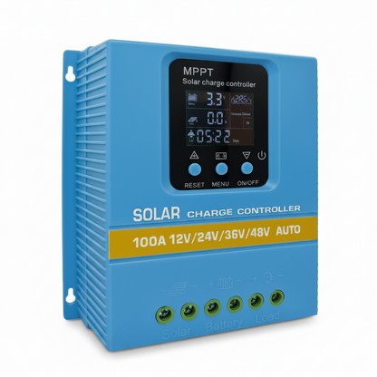 Solar Charge Controller 100A Dual USB 3 Stage