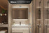 Bathroom Storage Cabinet with Mirror wall shelf organizer