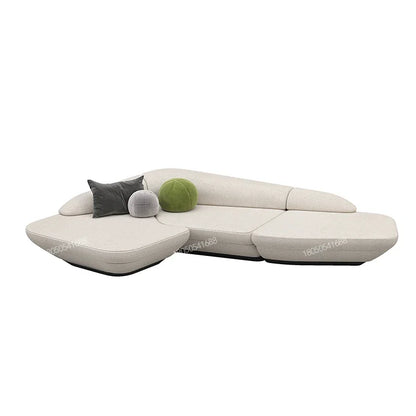 Modern Curved Gaming Sofa sculptural seating design