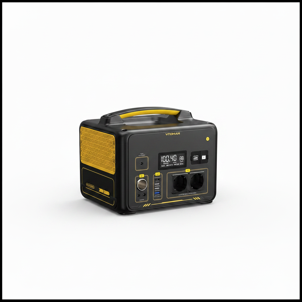 VTOMAN JUMP 600X Power Stations 299Wh LiFeP04 Akku Notstromversorgung Hochleistungs-Stromversorgung Camping Ausrüstung Generator