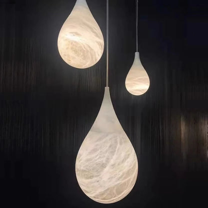 Nordic Cloud Pendant Lamp above dining room table