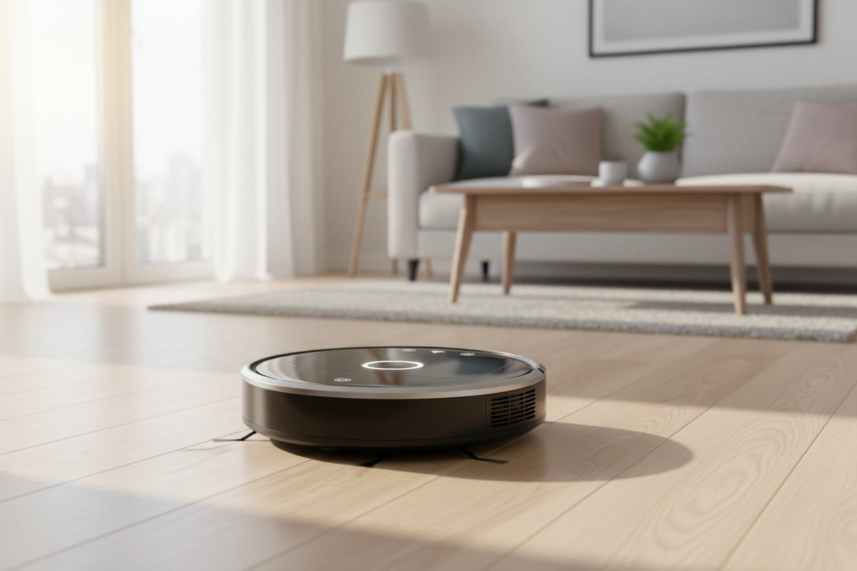 C30B Robot Vacuum Cleaner | AI Map Navigation, 6000Pa Suction &amp; Electric Water Tank | WiFi App