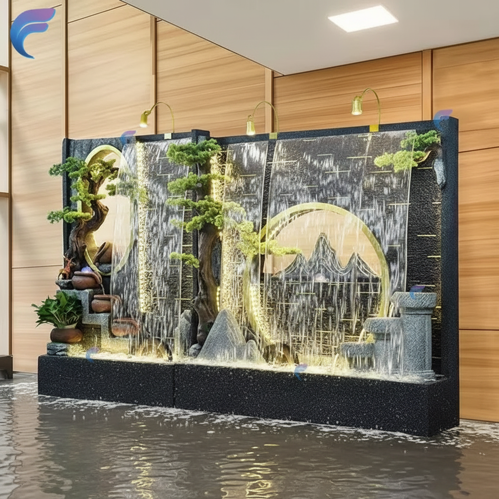 Outdoor Wall Fountain Fiberglass