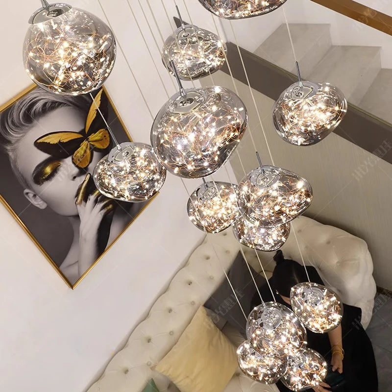 Modern LED Pendant Chandelier contemporary dining lighting