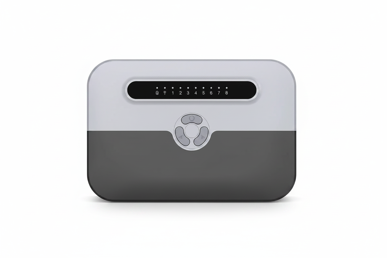 8 Zone Smart Sprinkler Controller, Supports Rain Sensor Pump Control, Irrigation System, Remote Control by Phone, Works w/ Alexa