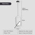 Magpie Bird Pendant Light LED ceiling fixture