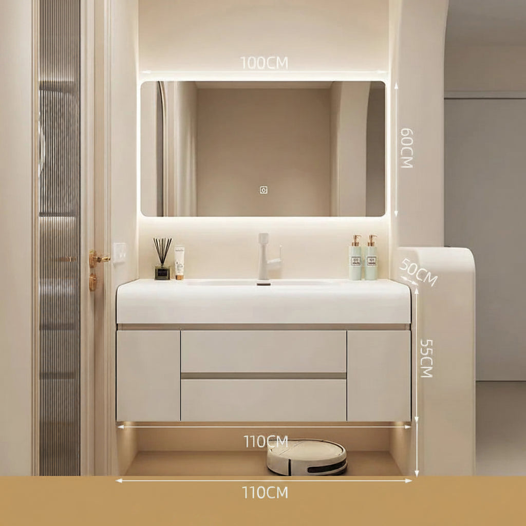 Luxury Bathroom Vanity Cabinet modern washroom furniture