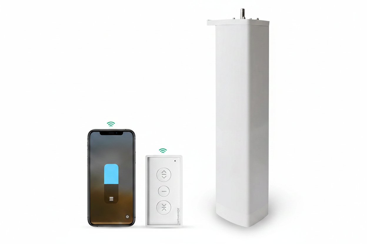 Zemismart Matter Over Thread Smarter Vorhangmotor Google Home App Smartthings App Steuerung Automatisches Vorhangsystem