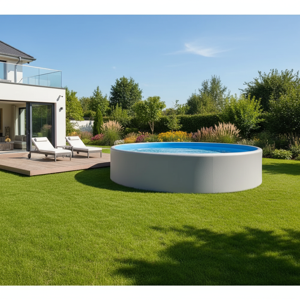 Portable Inflatable PVC Swimming Pool Large Size For Outdoor And Indoor Use Suitable For Adults And Children