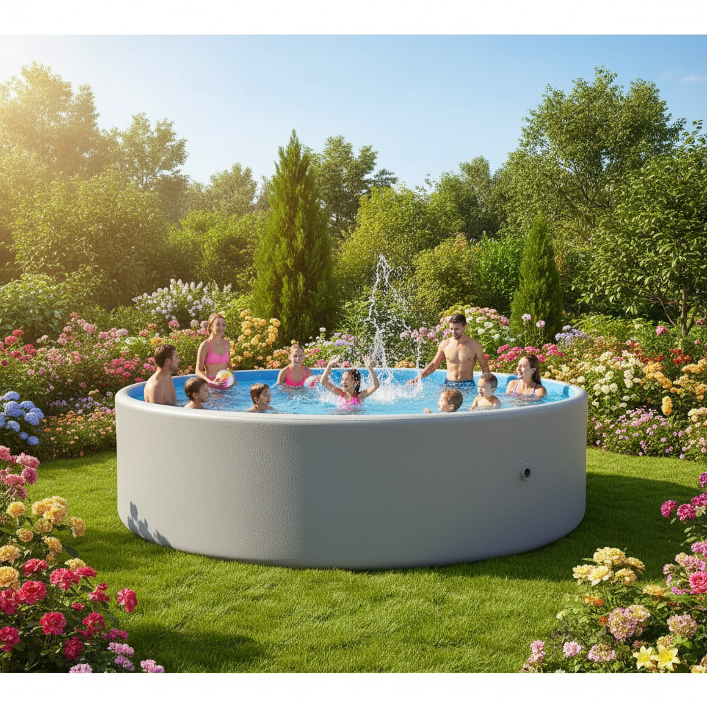 High Quality Portable Inflatable Swimming Pool PVC Large Size for Outdoor Indoor Summer