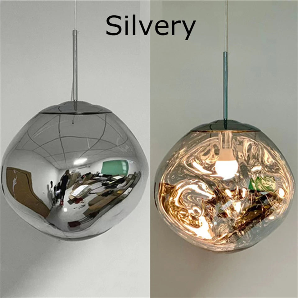 Nordic LED Glass Pendant Light modern Nordic decor