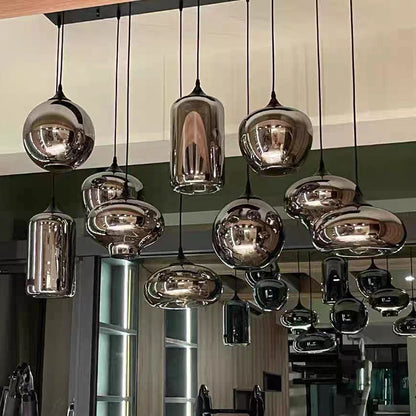 LED Glass Ball Pendant Light for dining room