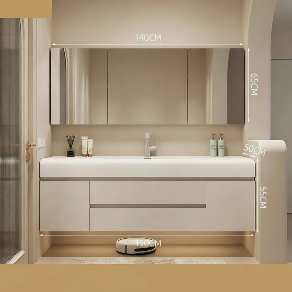 Luxury Bathroom Vanity Cabinet contemporary washbasin design