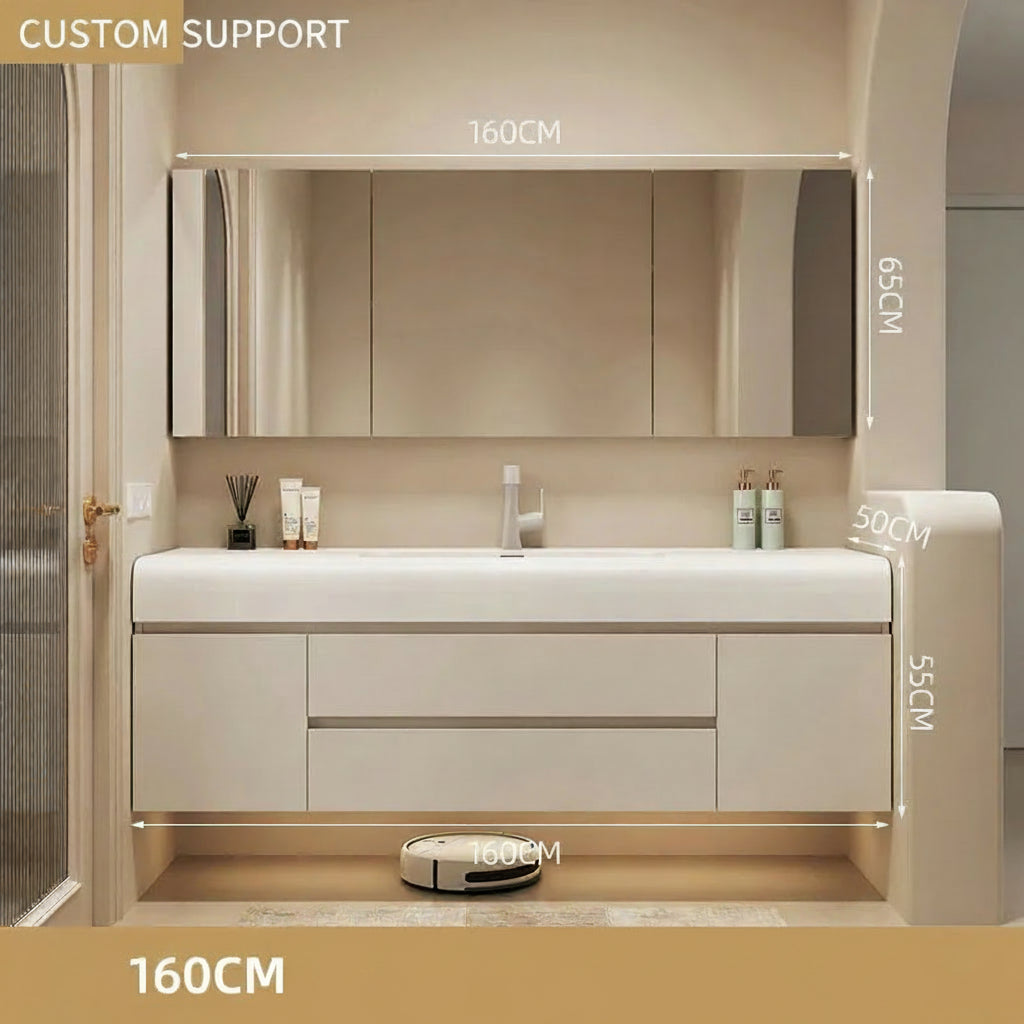 Luxury Bathroom Vanity Cabinet with practical storage