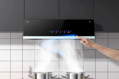 Kitchen Exhaust Hood 200W top suction cooker hood