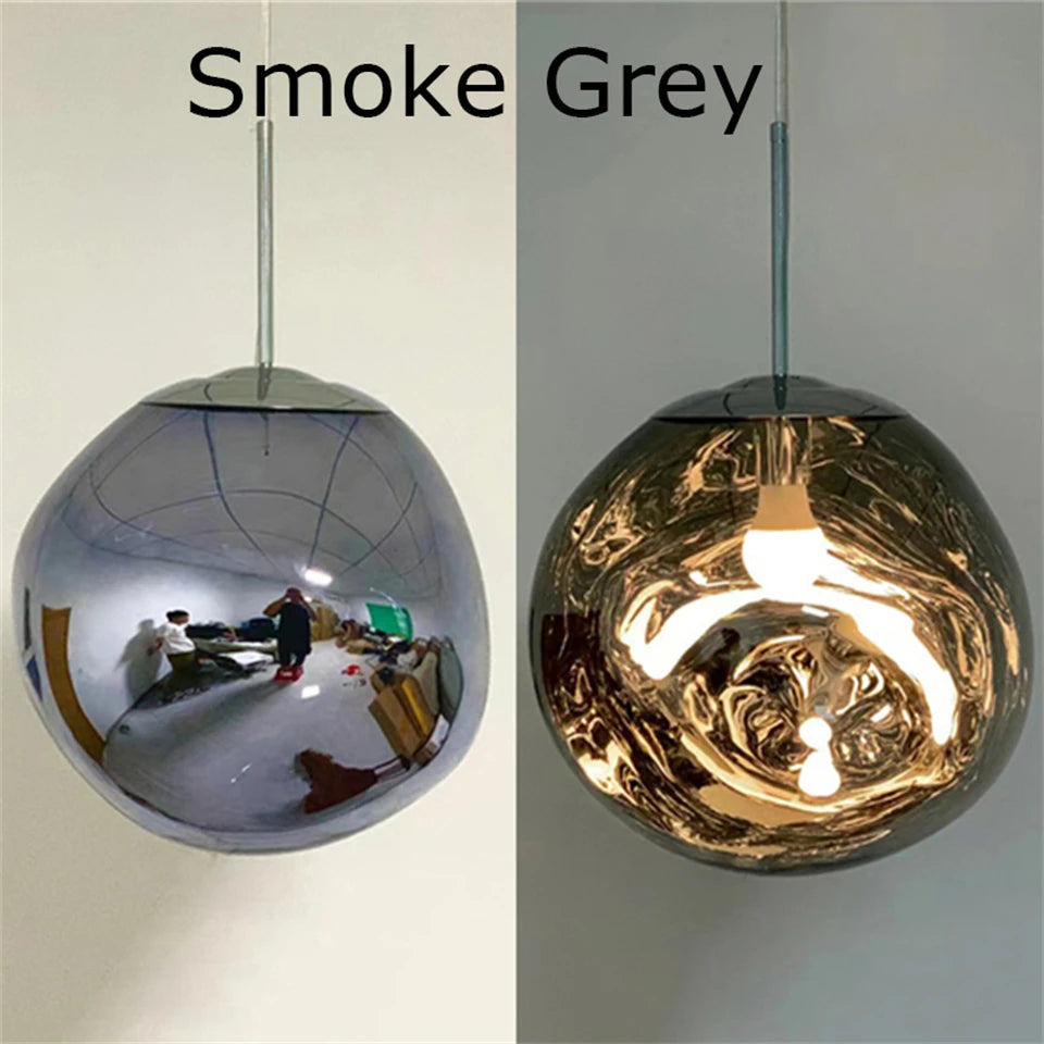 Nordic LED Glass Pendant Light minimalist home lighting