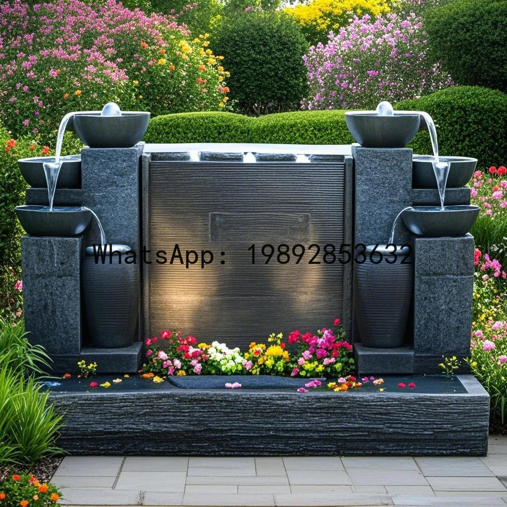 Outdoor Fish Pond Fountain for garden and patio