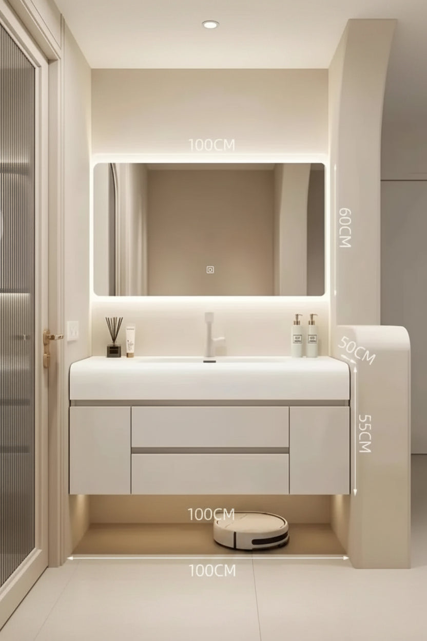 Luxury Bathroom Vanity Cabinet contemporary vanity storage