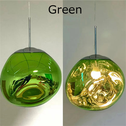Nordic LED Glass Pendant Light for kitchen counter