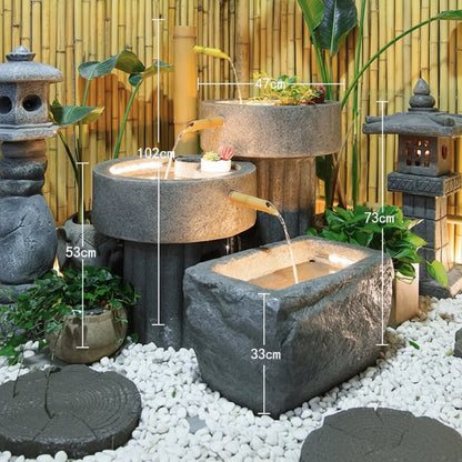 Outdoor Fish Pond Fountain decorative garden feature