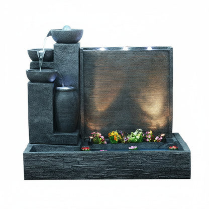 Outdoor Fish Pond Fountain Feng Shui garden decor