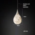 Nordic Cloud Pendant Lamp for dining room interior