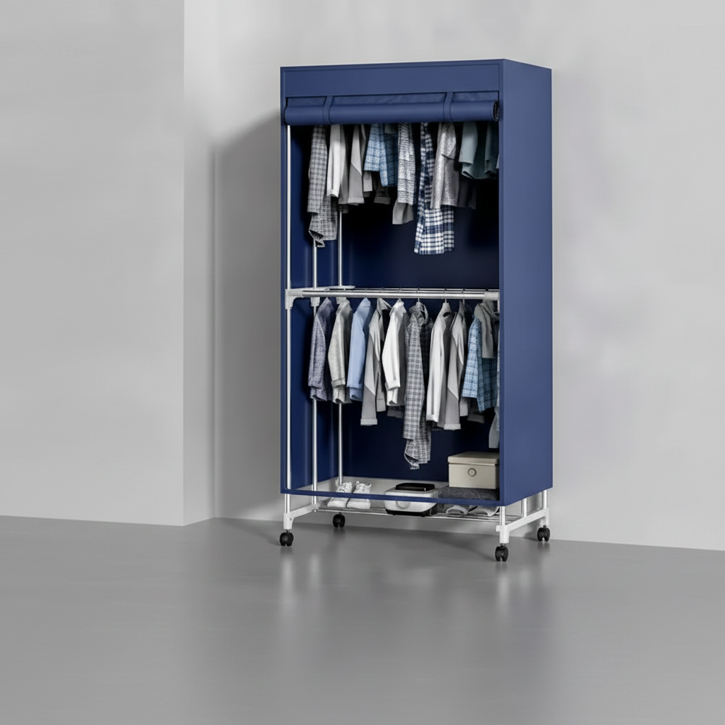 Portable Clothes Dryer with Built in Air Dryer 501W 240 Minute Runtime